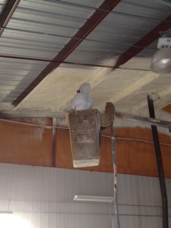 Repairing damage on a roof